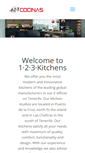 Mobile Screenshot of cocinas-tenerife.com